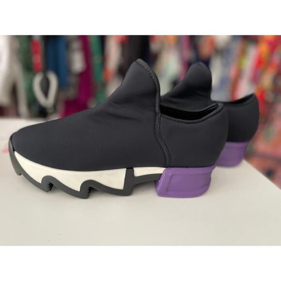 iRi WES I Black Purple Low Top Sneaker - Picture 1 of 2